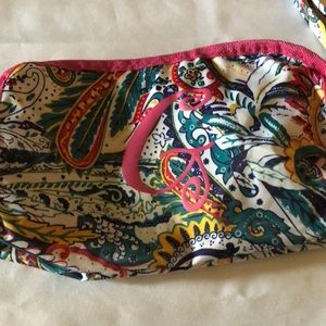 New Paisley Cosmetics Bag with G Symbol